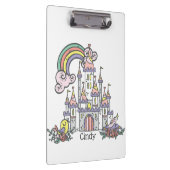 Fairytale Castle Princess Eigen naam Klembord (Rechts)