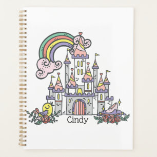 Fairytale Castle Princess Eigen naam Planner