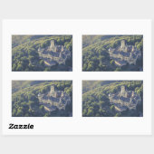 Fairytale Castle Rechthoekige Sticker (Vel)