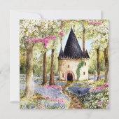Fairytale Castle Sweet 16 Invitation (Dos)