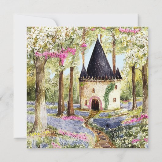 Fairytale Castle Sweet 16 Invitation (Dos)