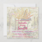 Fairytale Castle Sweet 16 Invitation (Devant)