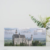 Fairytale Castle Wedding Programme (Debout devant)