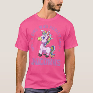 Fairytale Dierenvriend gewoon een meisje dat echt T-shirt