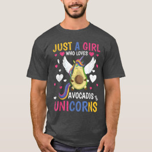 Fairytale Dierenvriend Girls Women Cute Avocado Un T-shirt
