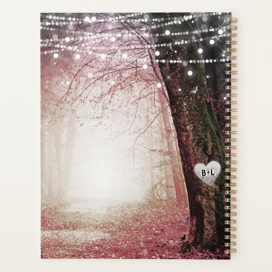 Fairytale Enchanted Forest Pink Enregistrer La Dat (Dos)