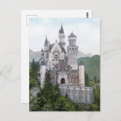 Fairytale German Castle Briefkaart (Voorkant / Achterkant)