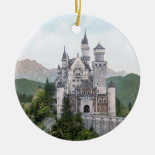 Fairytale German Castle Keramisch Ornament