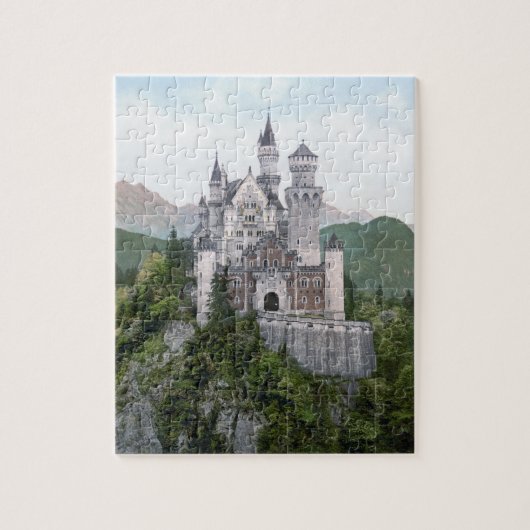 Fairytale German Castle Legpuzzel (Verticaal)