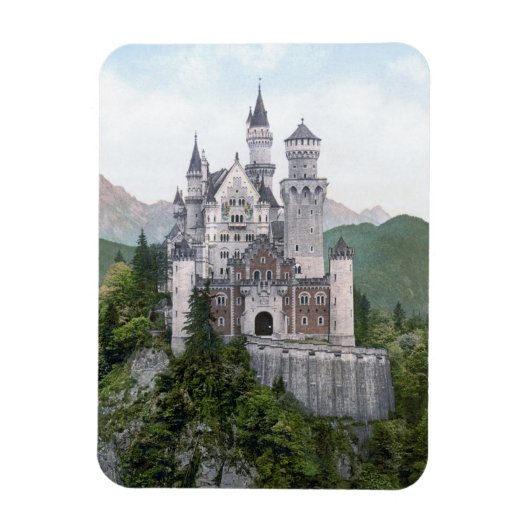 Fairytale German Castle Magneet (Verticaal)