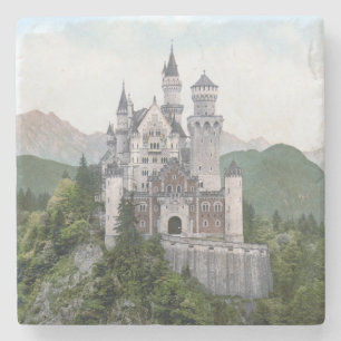 Fairytale German Castle Stenen Onderzetter