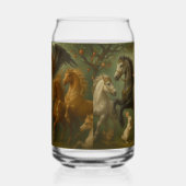 Fairytale Horses and Angel Drinkware Set (Gauche)
