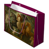 Fairytale Horses and Angel Gift Bag Groot Cadeauzakje (Voorkant Gekanteld)