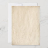 Fairytale huwelijksuitnodiging kaart (Achterkant)