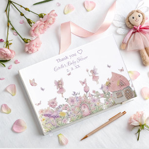 Fairytale keepsaké Baby shower Foil Guest Book