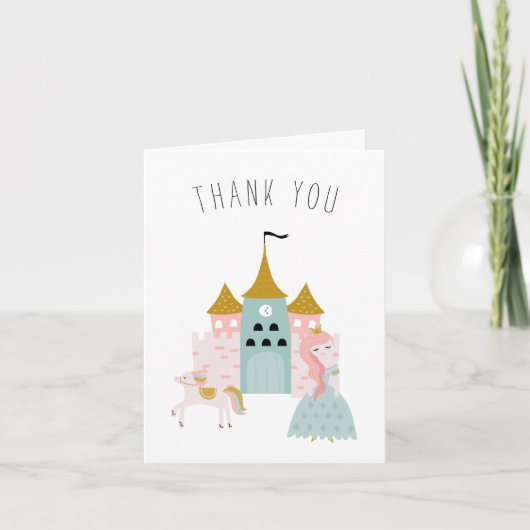Fairytale Princess | Carte de remerciements (Devant)