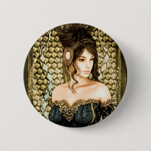 Fairytale Princess Ronde Button 5,7 Cm