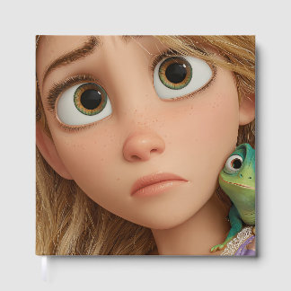 Fairytale Princess Wedding Guest Book Long Golden  Gastenboek