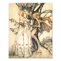 Fairytale prinses en Tree Elf