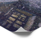 Fairytale sneeuwkoningin van Edmund Dulac Print (Hoek)