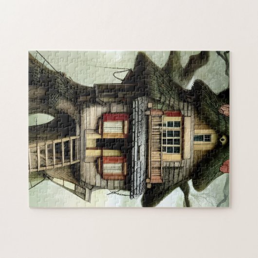 Fairytale Treehouse Legpuzzel (Horizontaal)