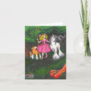 Fairytale wereld - BLANK Kaart