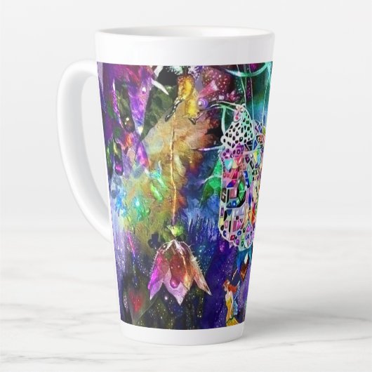Fairytale World 2 Latte Mug (Angle gauche)