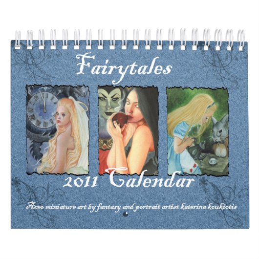 Fairytales Calendrier ACEO 2011 KaterinaArt (Protection)