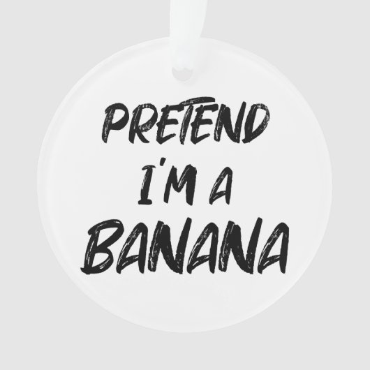Fais comme si j'étais une banane  (devant)