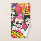 Fais la fête (Serviette à main)