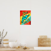 Fais-le, tout simplement, affiche vintage motivant (Cuisine)