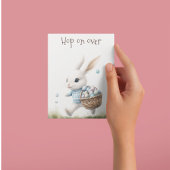 Fais un saut | Invitation de Pâques lapin à l'aqua