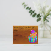 Faisant juste pour vous le carte de visite cuire (Debout devant)