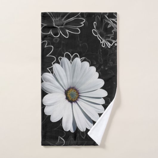 Faisceaux et nuances de gris (Serviette à main)