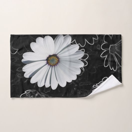 Faisceaux et nuances de gris (Serviette à main)