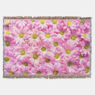 Faisceaux roses Jetez la couverture