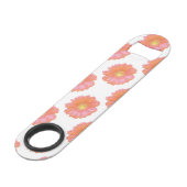 Faisée de gerbera orange (Devant angulaire)