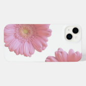 Faisée de gerbera rose pâle (Verso Horizontal)