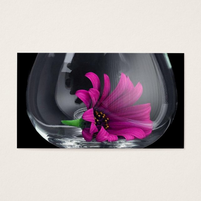 Faisée violette en verre (Devant)