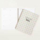 Faisons ce Pastel Tie Dye Motif Planner (Devant avec enveloppe)
