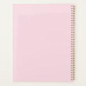 Faisons ce Pastel Tie Dye Motif Planner (Dos)