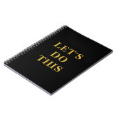 Faisons ceci : Carnet classique de 6,5 po x 8,75 p (Côté gauche)
