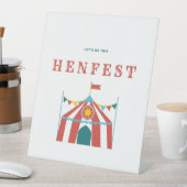 Faisons cela HENFEST - Panneau de Table (In SItu)
