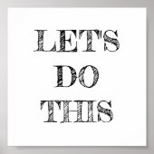 Faisons cette affiche minimaliste (Devant)