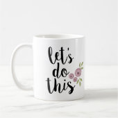 Faisons cette tasse de café blanc noire de | (Gauche)