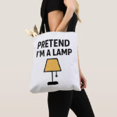 Faisons comme si j'étais une lampe Sac fourre-tout (De près)