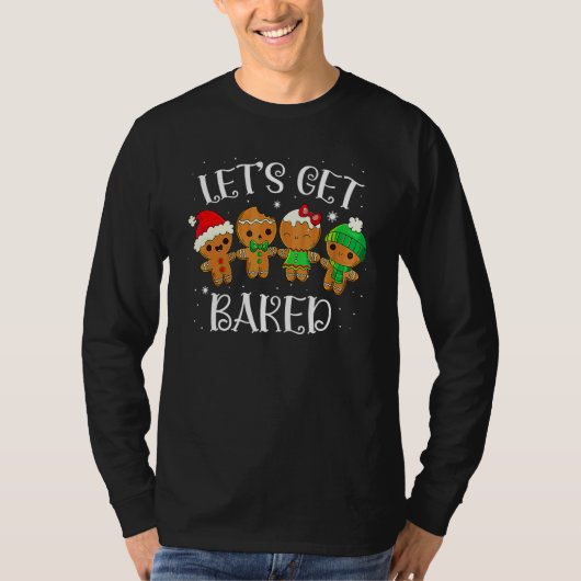 Faisons Cuire Le Cookie Weed Noël Sweat De Noël Mo (Devant)