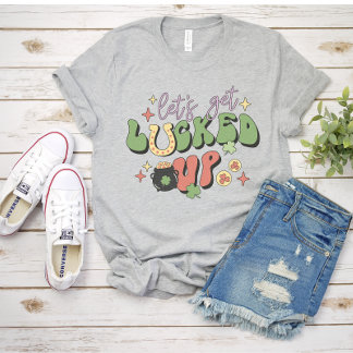 Faisons de la chance sur le T-shirt de la Saint Pa