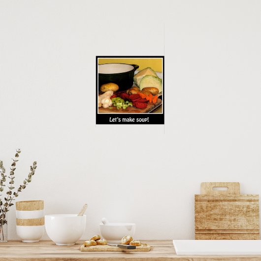 Faisons de la soupe ! Affiche (Cuisine)