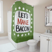 Faisons du Rideau de douche Bacon (En situation)
